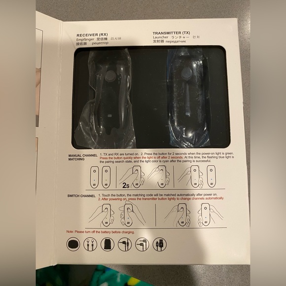 LESNGO 318C Wireless Lavalier Microphone, 20 UHF Channel Lapel Lav Mic Black - Picture 8 of 10